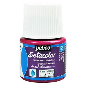 Farba do tkanin Pebeo Setacolor 45ml, Fioletowa/65 Purple